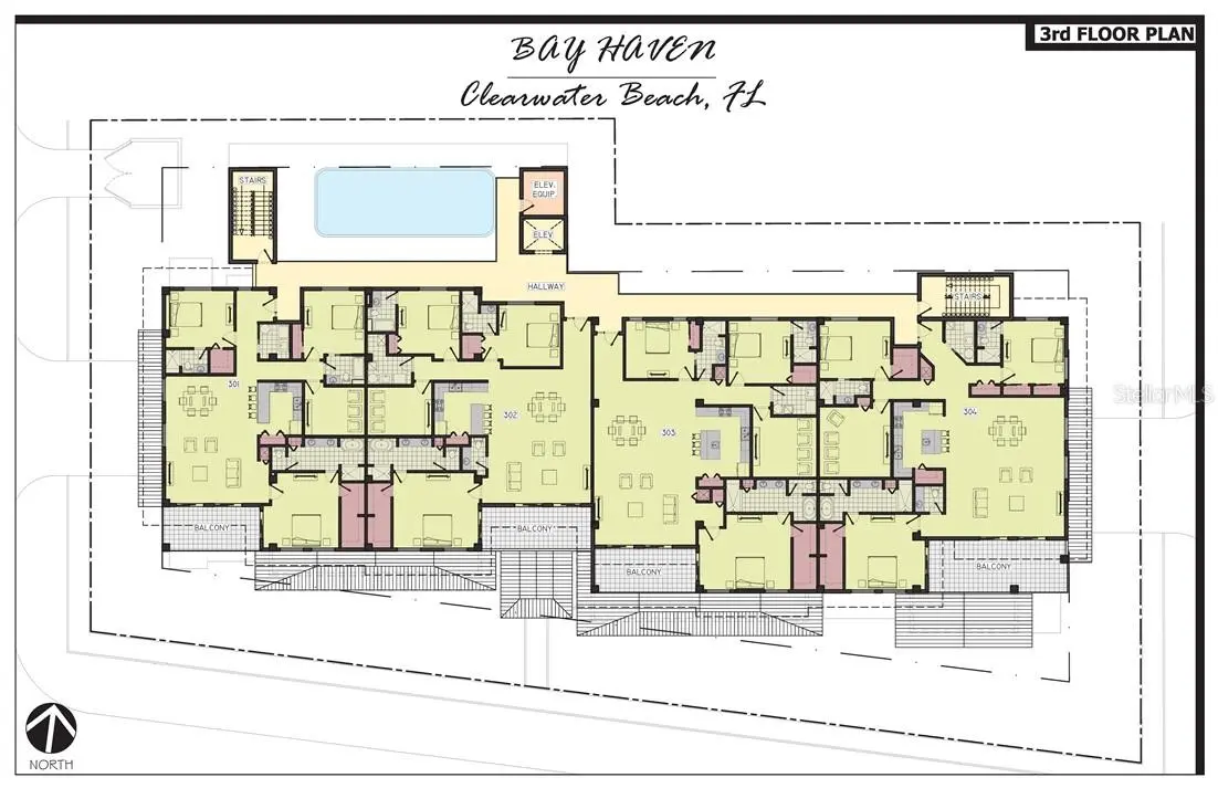 64 BAY ESPLANADE #304, CLEARWATER, FL, photo 3 of 8