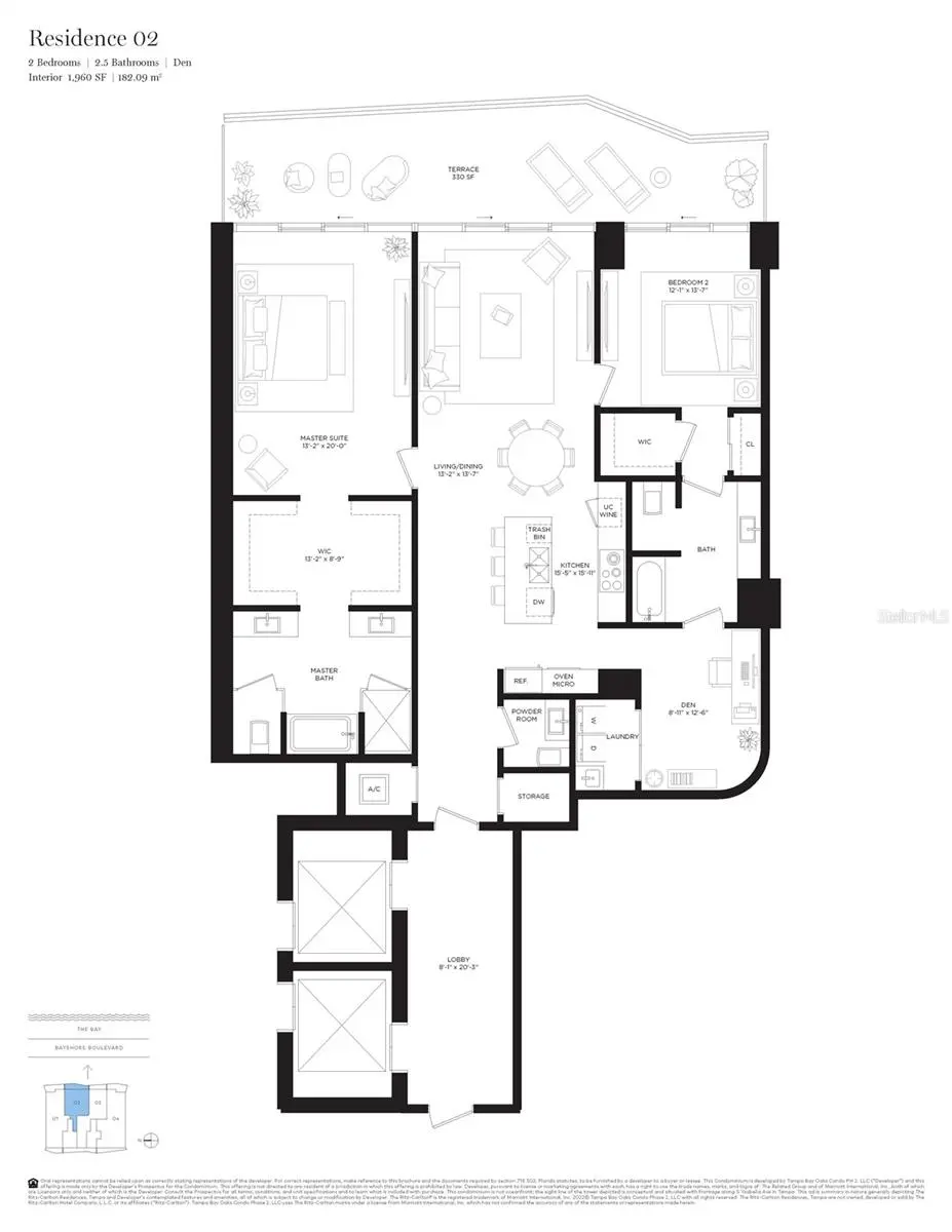 Ritz Carlton Residences Tower Ii home, photo 6 of 8