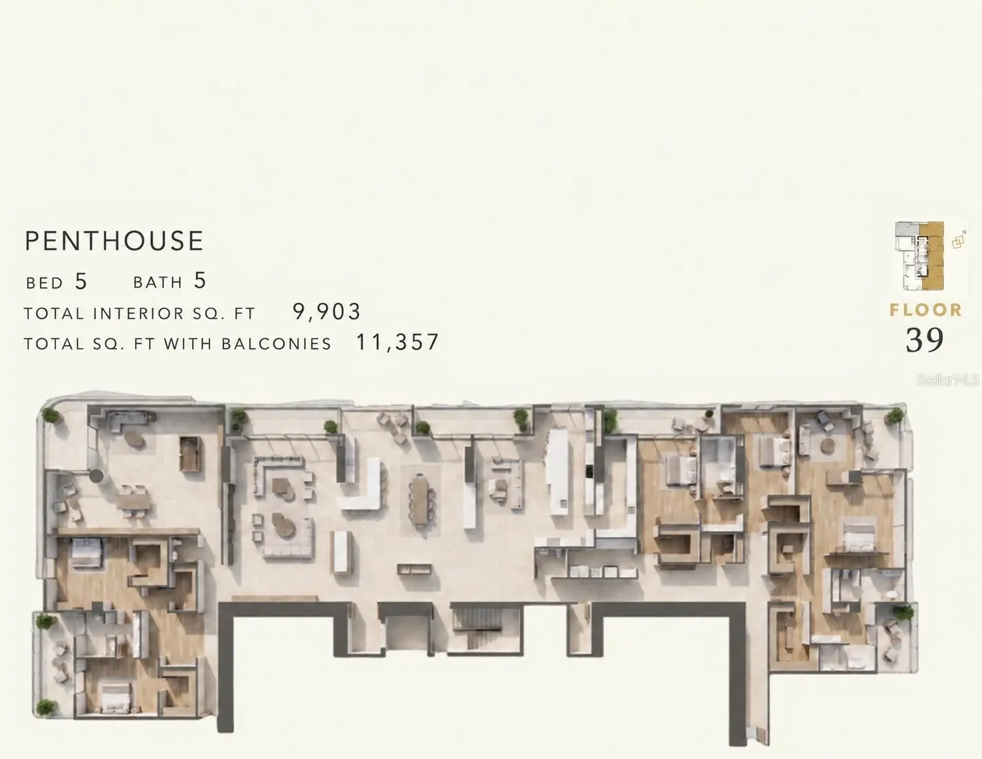 1101 E JACKSON STREET N #3903, TAMPA, FL, photo 30 of 30