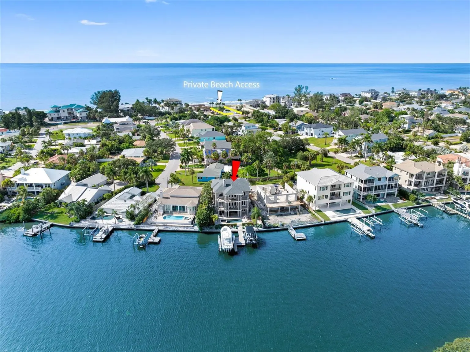 505 HARBOR DRIVE, BELLEAIR BEACH, FL, photo 62 of 71