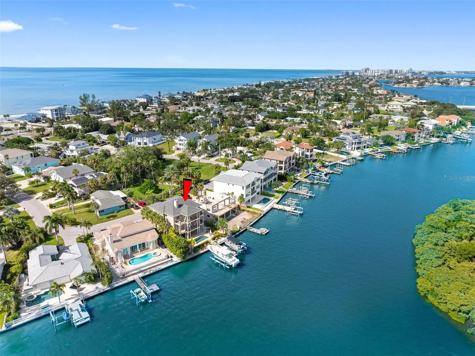 505 HARBOR DRIVE, BELLEAIR BEACH, FL, photo 63 of 71