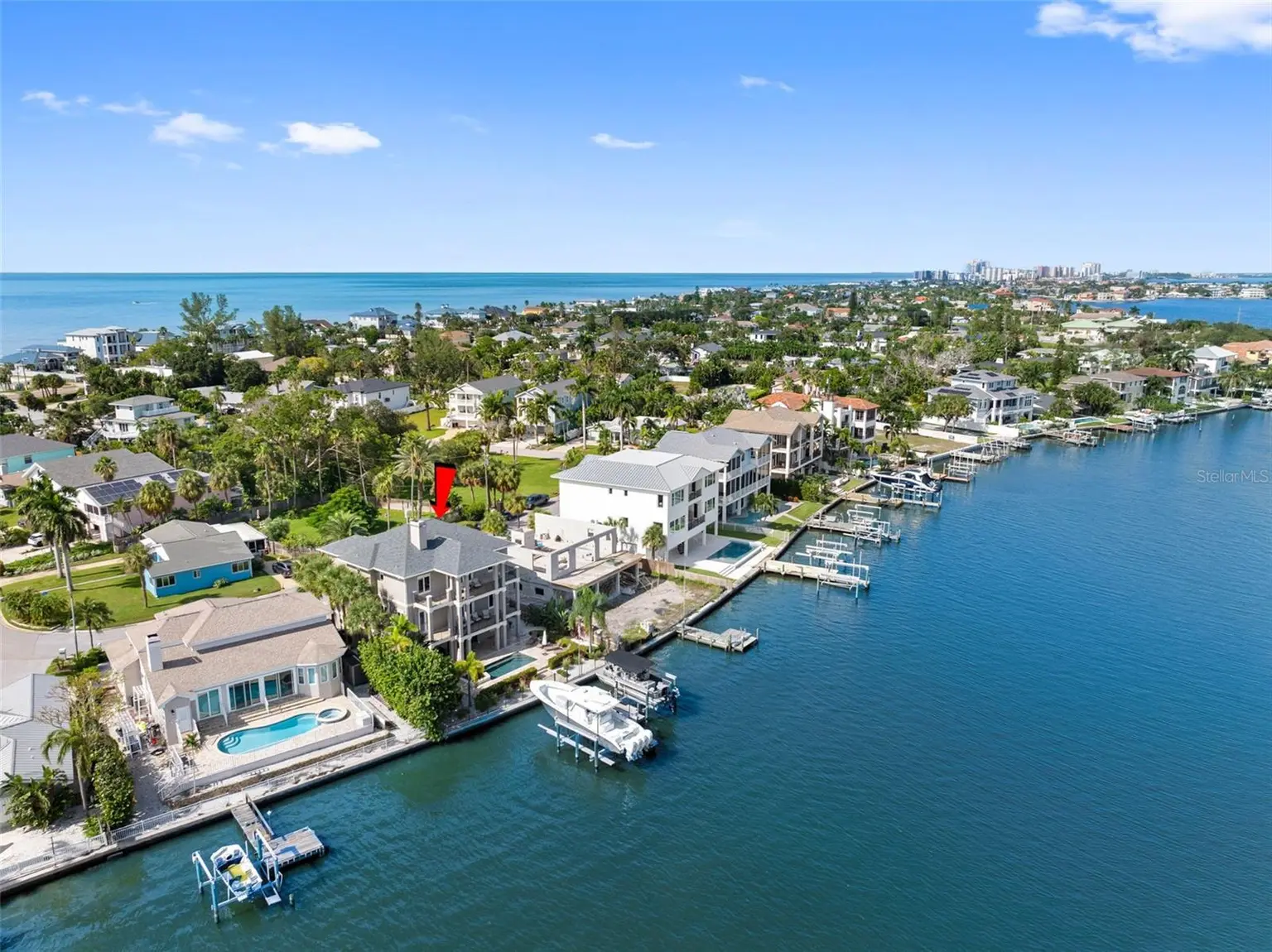 505 HARBOR DRIVE, BELLEAIR BEACH, FL, photo 64 of 71