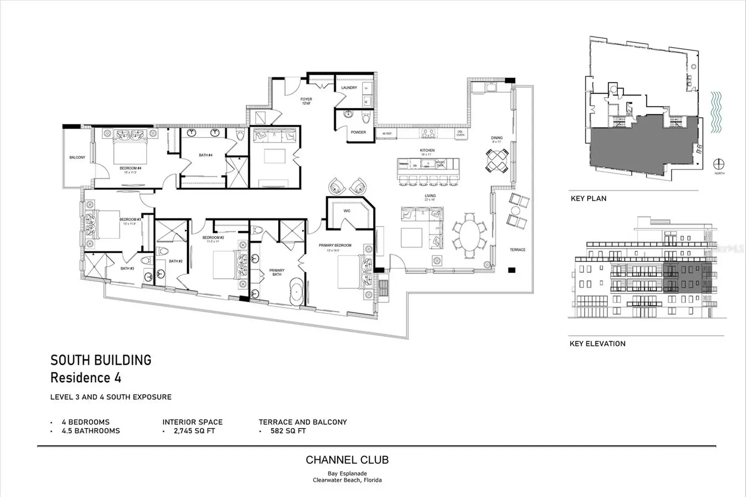 699 BAY ESPLANADE #401, CLEARWATER, FL, photo 18 of 44