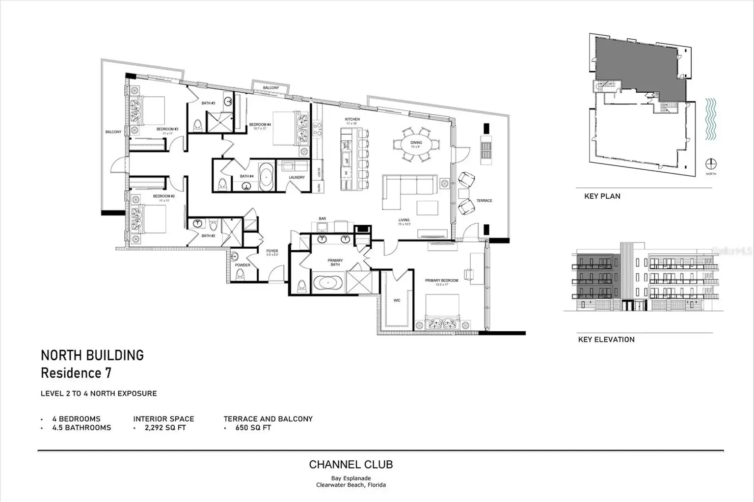 699 BAY ESPLANADE #301, CLEARWATER, FL, photo 3 of 22