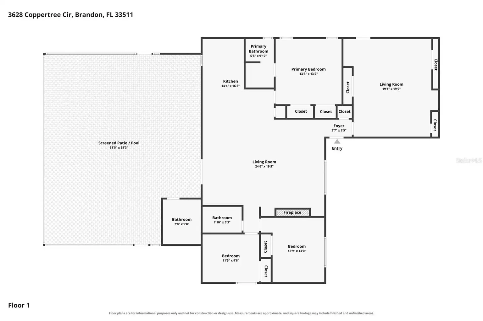 3628 COPPERTREE CIRCLE, BRANDON, FL, photo 44 of 45