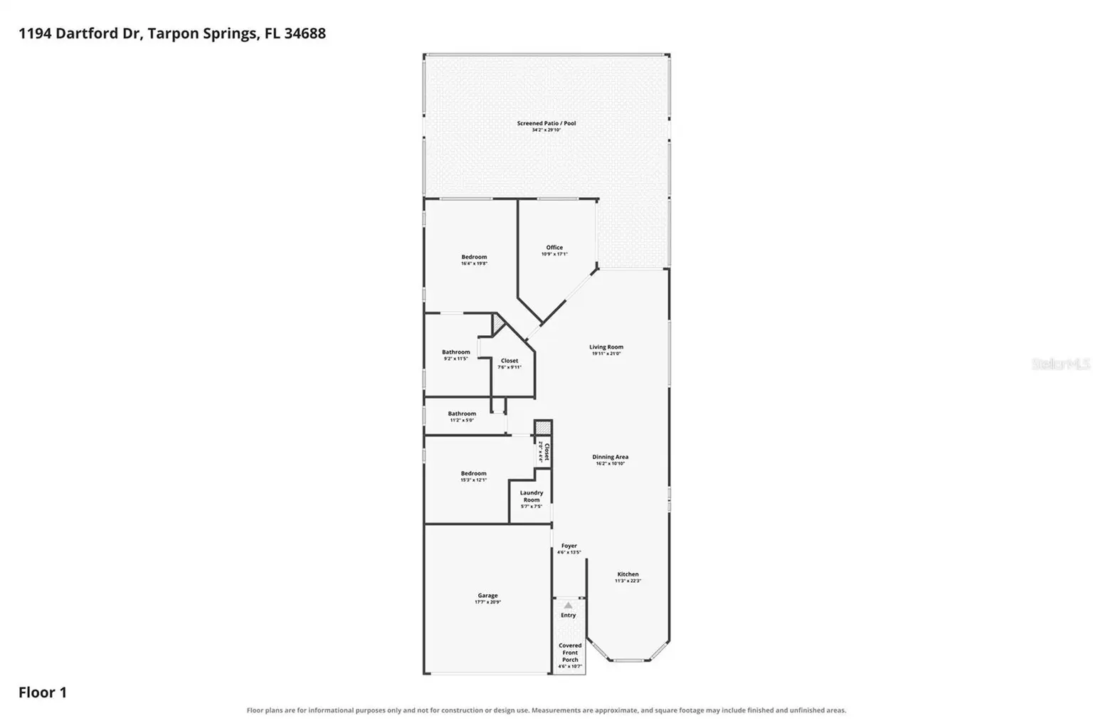 1194 DARTFORD DRIVE, TARPON SPRINGS, FL, photo 46 of 46
